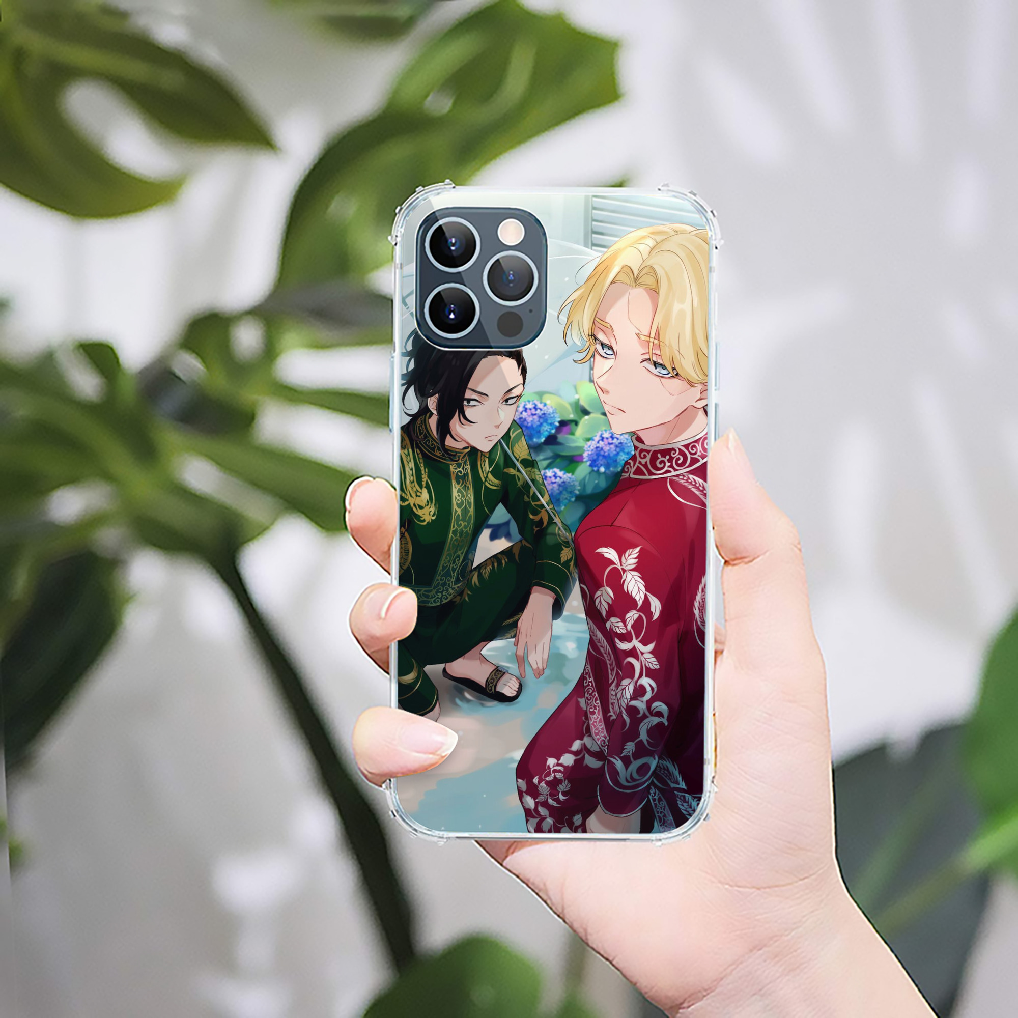 （画像用） 東京リベンジャーズ Tokyo Revengers 【iPhone 12シリーズ対応】透明スマホケース（クリアソフトケース）